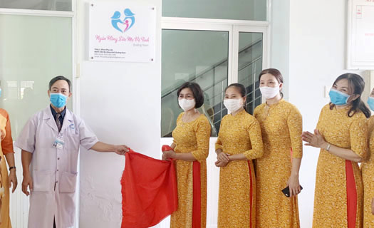Khai trương Ngân hàng sữa mẹ vệ tinh đầu tiên tại Việt Nam